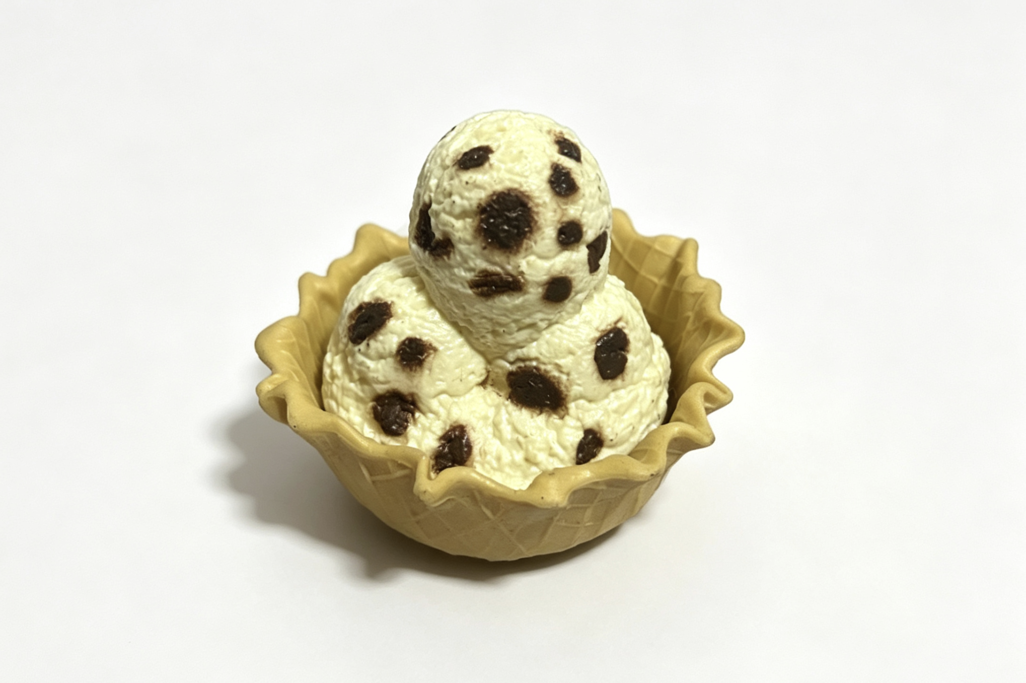 【A waffle bowl scoops for 18'' doll Splendid Waffle Cone Set】 Main image