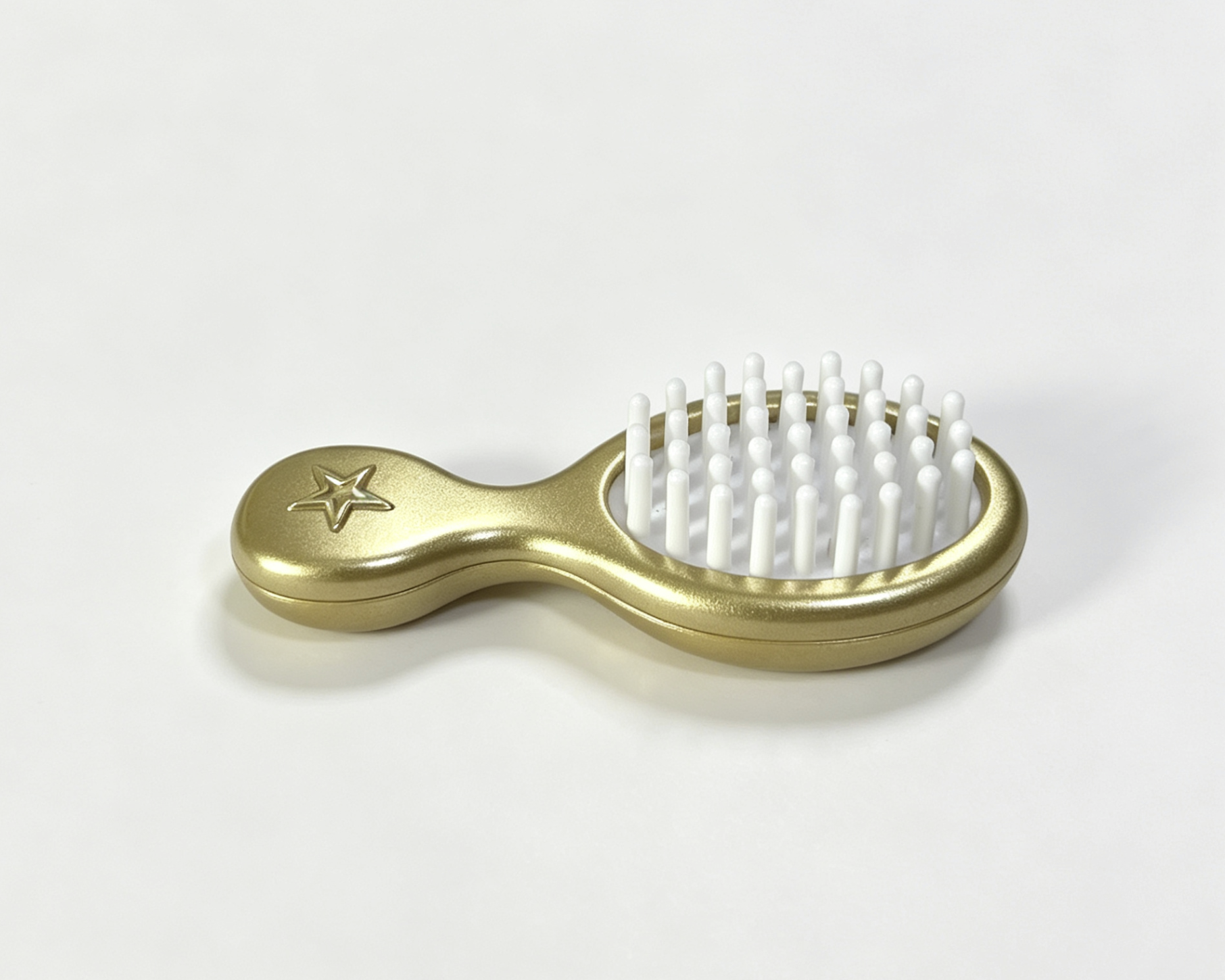 【Golden Hair Brush For 18'' Doll Hair Styling Doll Accessories】 Main image