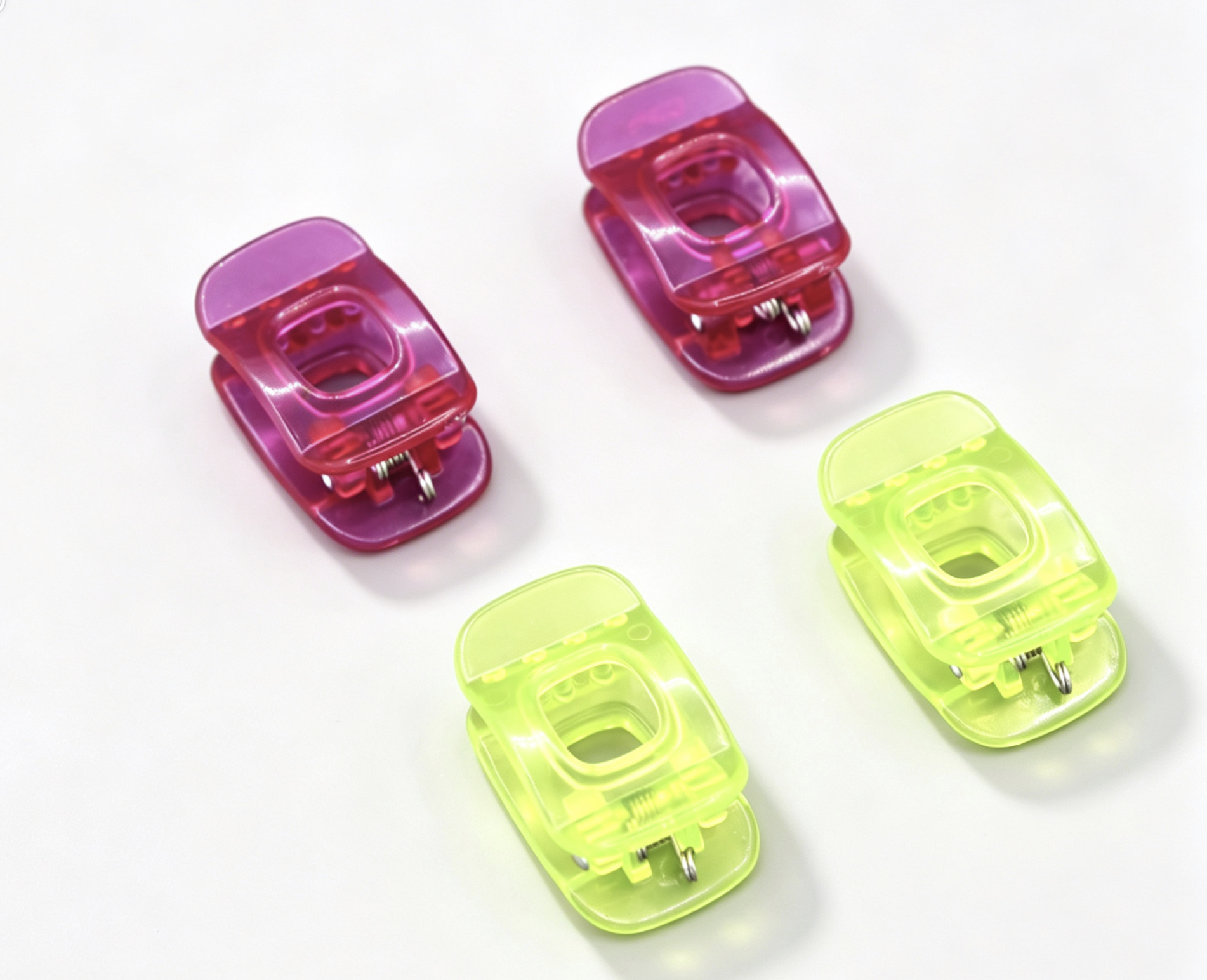 【Set 4 claw clips for 18'' doll BLUE HAIRSTYLING CADDY】 Secondary image