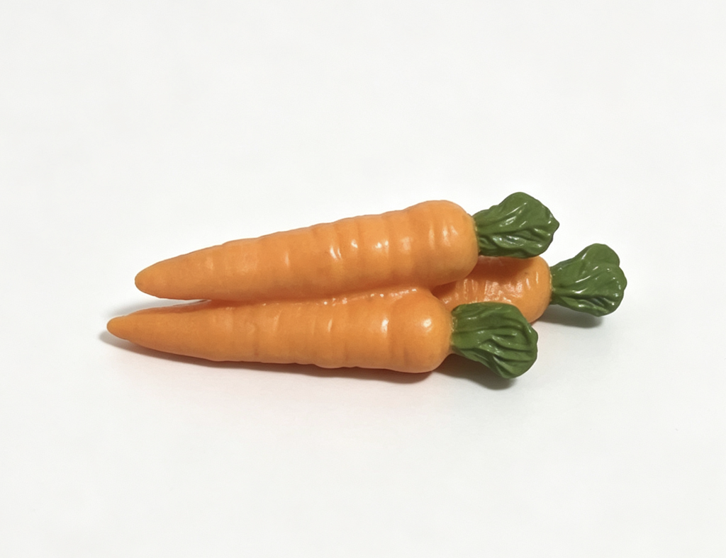 【A bunch of carrots for a horse treat Western Saddle FOR 18'' doll】