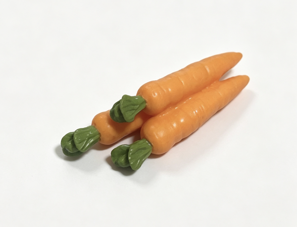 【A bunch of carrots for a horse treat Western Saddle FOR 18'' doll】