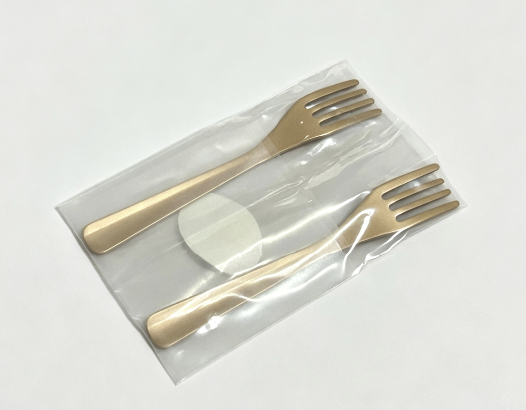 【2pcs copper fork from Blaire farmhouse restaurant for 18'' doll】 Secondary image