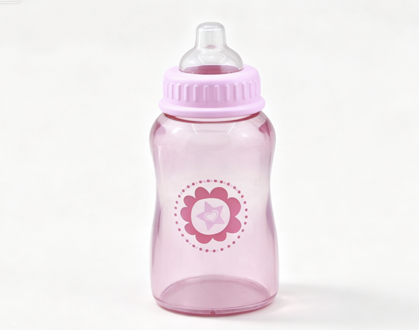 【A feeding BOTTLE Pink Star Flower for 15‘’ DOLL】