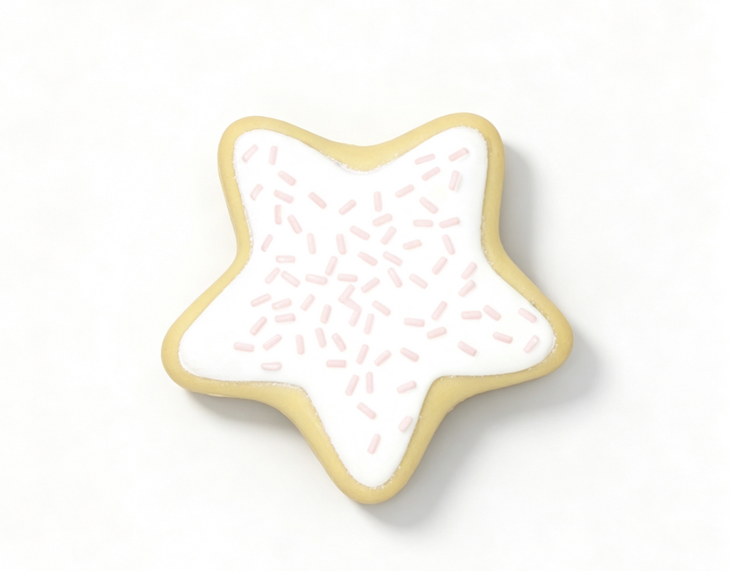 【A star-shaped donut for 18'' doll Snack & Snooze Sleepover Set】