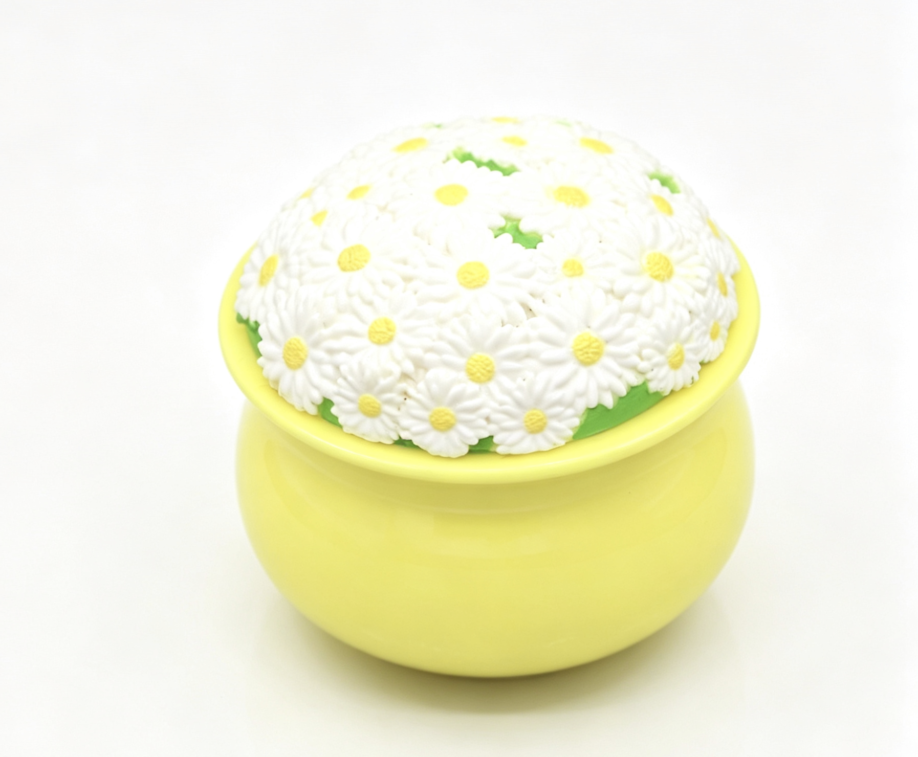 【A pot of daisy graphics from Julie Groovy Bathroom for 18'' doll】 Main image