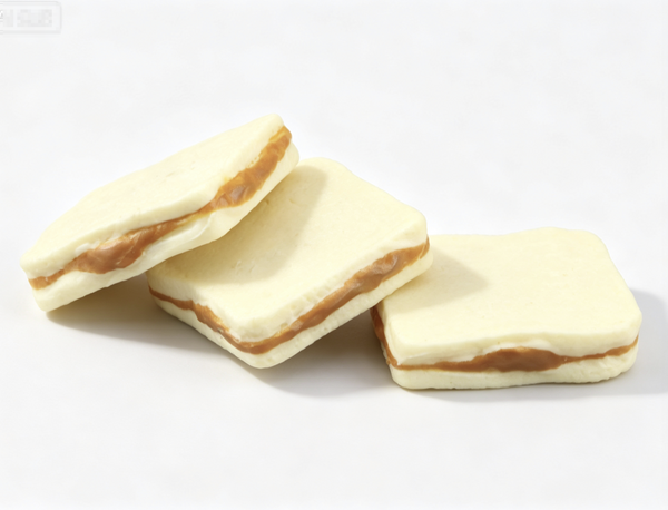 【3pcs Peanut Butter Sandwich for 18" Doll school Food Accessory】