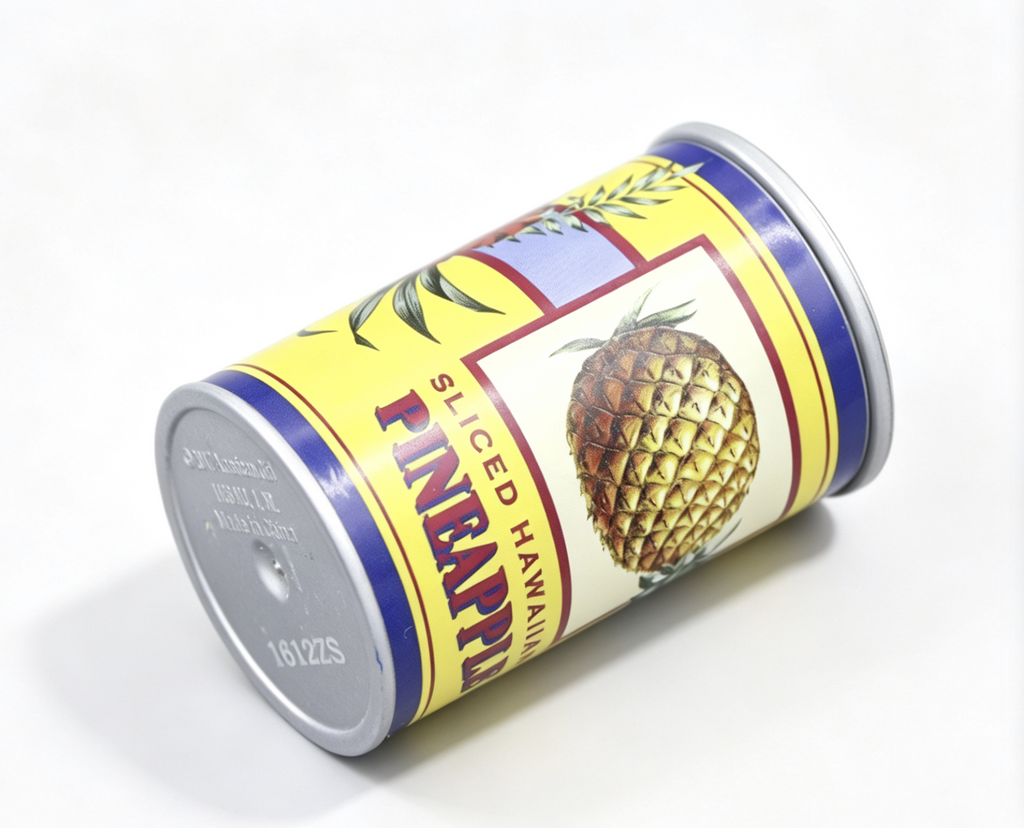 【A can of pineapple slices for 18" doll Angelo's Bakery】