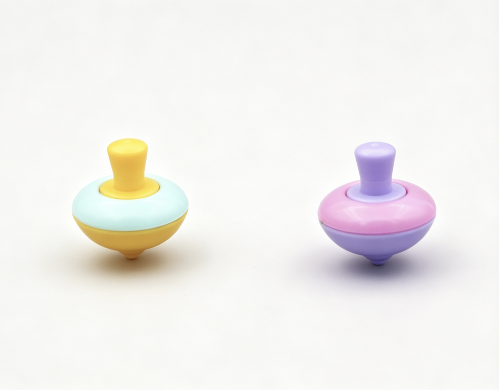 【2 party favors colorful tops From Fun & Games Set for 18'' doll】