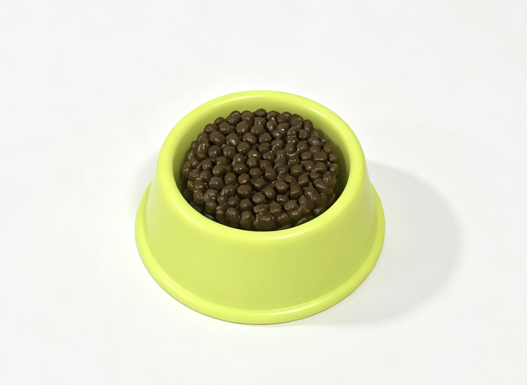 【Joss dog pet yellow bowl & food for 18'' doll pet cat food】