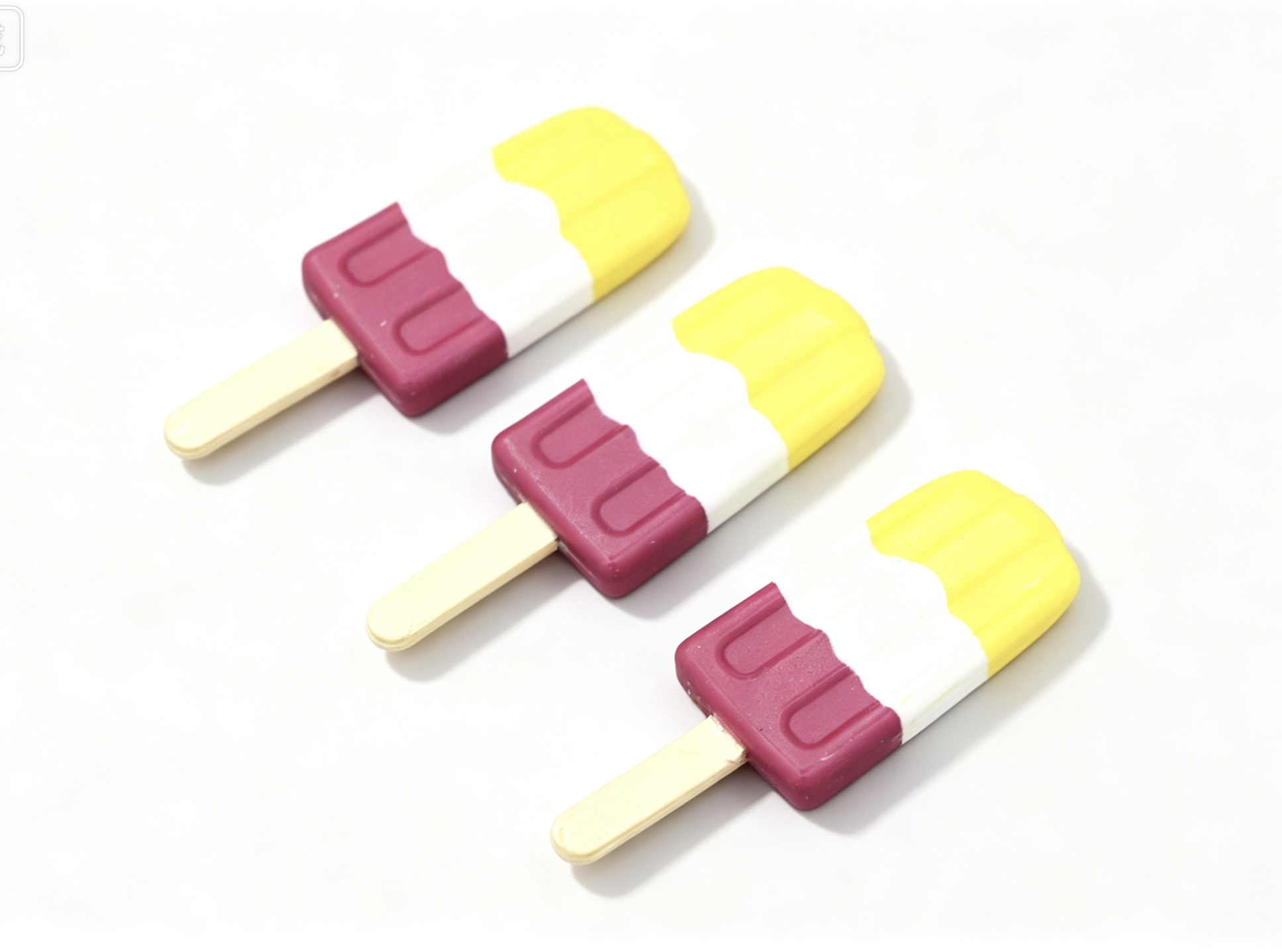 【3pcs popsicles fits 18'' doll fun summer】Third-party products