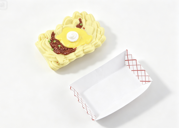 【A serving of nachos & tray for 18" doll Corinne’s Ski & Snack Shop】
