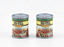 【2 cans of tomatoes & chilies jar fits 18" doll Bakery cooking 】Third-party products