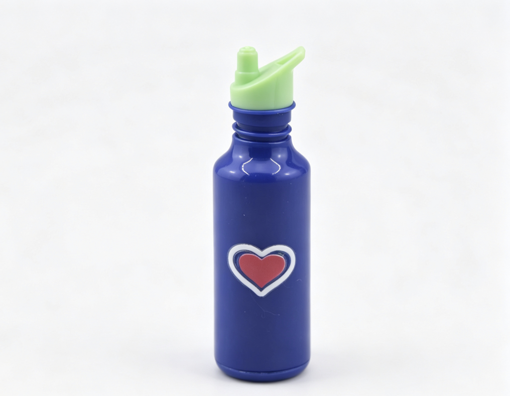【Water Bottle with Heart Pattern For 18'' Doll】