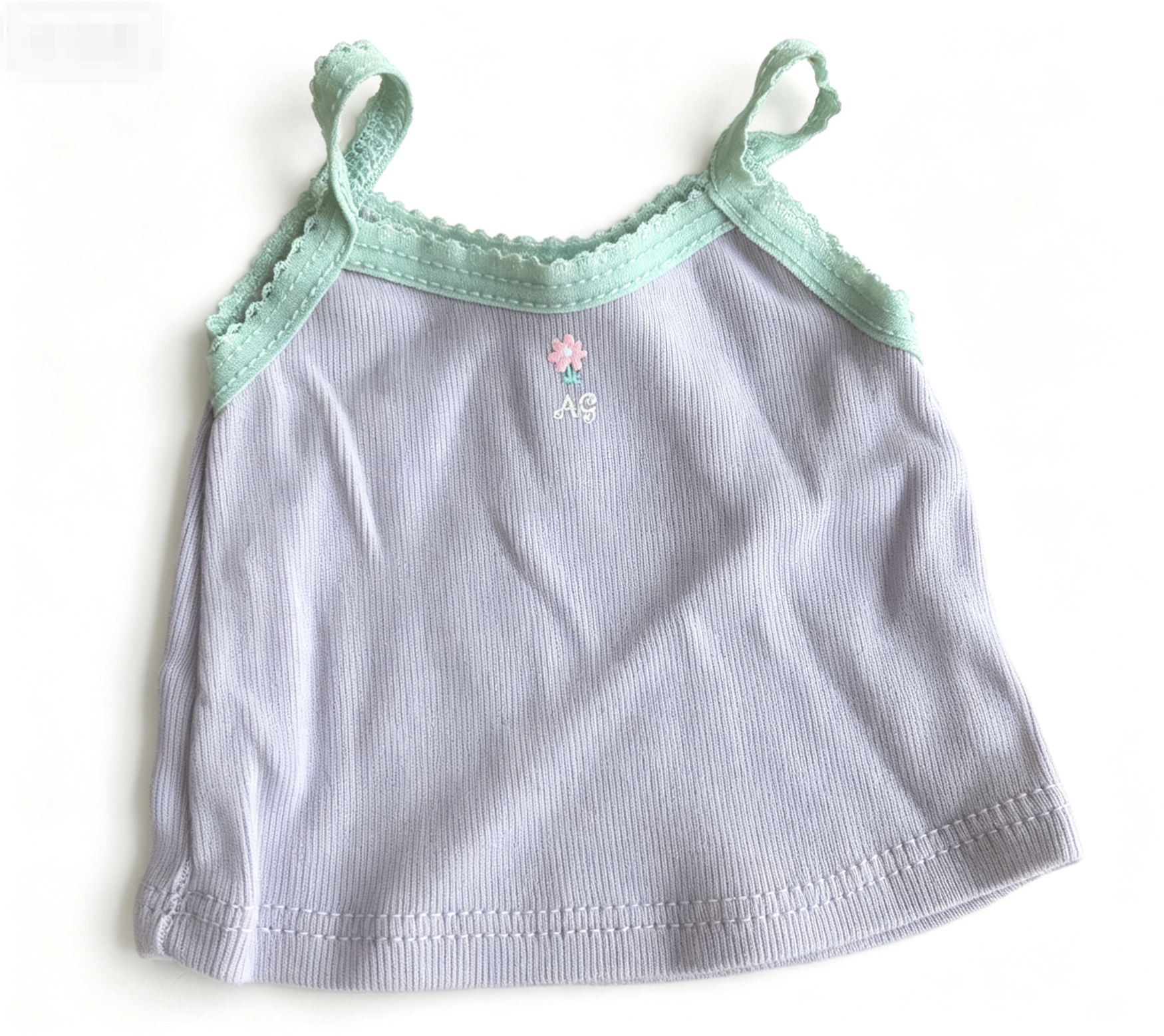 【A Purple Camisole Tank Top for 18'' doll underwear】 Main image