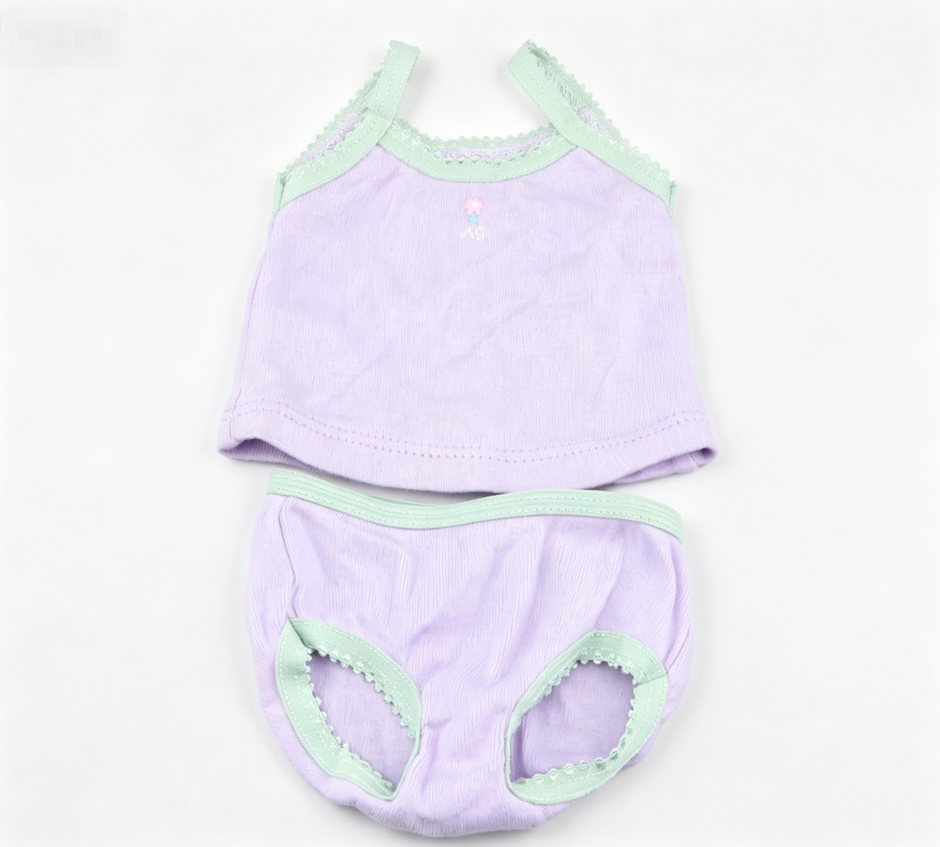 【 Lavender Lace Cami Underwear Set for American Girl 18'' doll Cami & Panties】 Main image